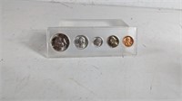 1964 U.S Coin Set - 5 Coins