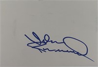 Musician Usher signature cut