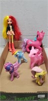 Tray Of (5) Assorted "My Little Pony" Ponies &