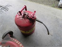 JUSTRITE SAFETY GAS CAN