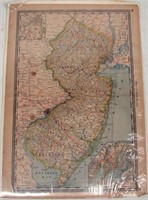 (2) DELEWARE MAPS & (1) NEW JERSEY MAP, C. 1860'S