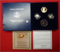 2005 Westward Journey Nickel Series Coin & Medal