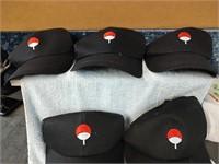 Naruto Shippuden Uchiha Baseball cap-lot of 5