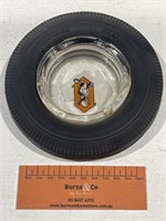 OLYMPIC TYRES Advertising Tyre Ashtray - Diameter