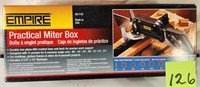 Empire Practical Miter Box - NIB