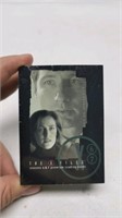 Sealed The x files trading cards