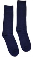 OS Men's Casual Dress Socks 1 Pair Dark Navy