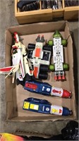 FLAT OF ASST ACTION FIGURES, TOYS & ETC