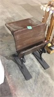 Child’s vintage school desk