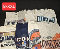 8 UCONN Shirts XXL