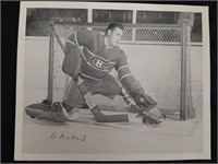 1945-54 Quaker Oats NHL Photo Gerry McNeil