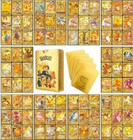 "110 PCS TCG Gold Foil Assorted Cards