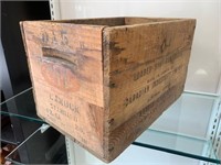Vintage CIL Shotgun Shell Wood Crate