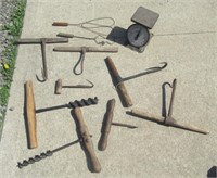 American Family Scale, Hay Forks, Hand Drills,