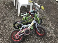(2) HUFFY CHILDRENS BICYCLES