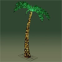 Dragosum 7FT Lighted Palm Trees for Outside Patio,