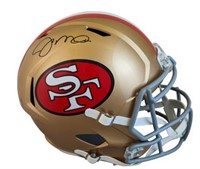 49ers Joe Montana Signed Rep Helmet Fanatics COA