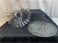 14'' Round Glass Platters