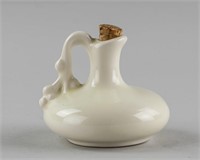 Chinese White Glazed Porcelain Wine Pot