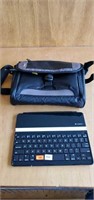 Logitech Keyboard and Small Electronics Bag