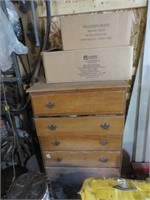 CHEST OF DRAWERS WITH CONTENTS - BRING HELP TO