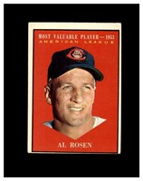 1961 Topps #474 Al Rosen MVP VG