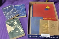 FLAT BOX OF U.S. MILITARY BOOKS