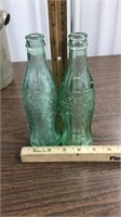 2 Coca-Cola collector Bottles