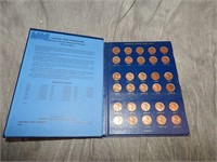Red set of Lincoln Memorial Cents 1959 & UP UNC