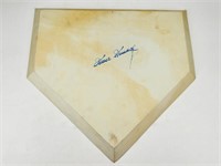 GOOSE GOSSAGE AUTOGRAPHED HOME PLATE