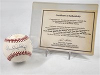 1993 MARLINS AUTOGRAPHED BASEBALL W/ COA