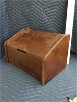 Vintage Wood Bread Box