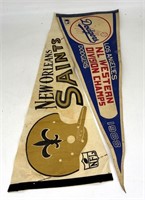 New Orleans Saints & LA Dodgers 1983 Division Cham