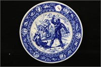 Wedgewood Plate, Ivanhoe Pattern