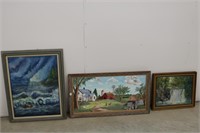 Framed Original Paintings