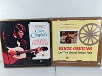 (2) Box Sets Buck Owens, Glen Campbell