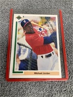 1991 Upper Deck Michael Jordan Baseball Card