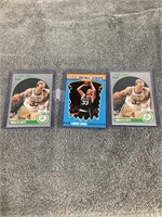 3 Larry Bird Cards