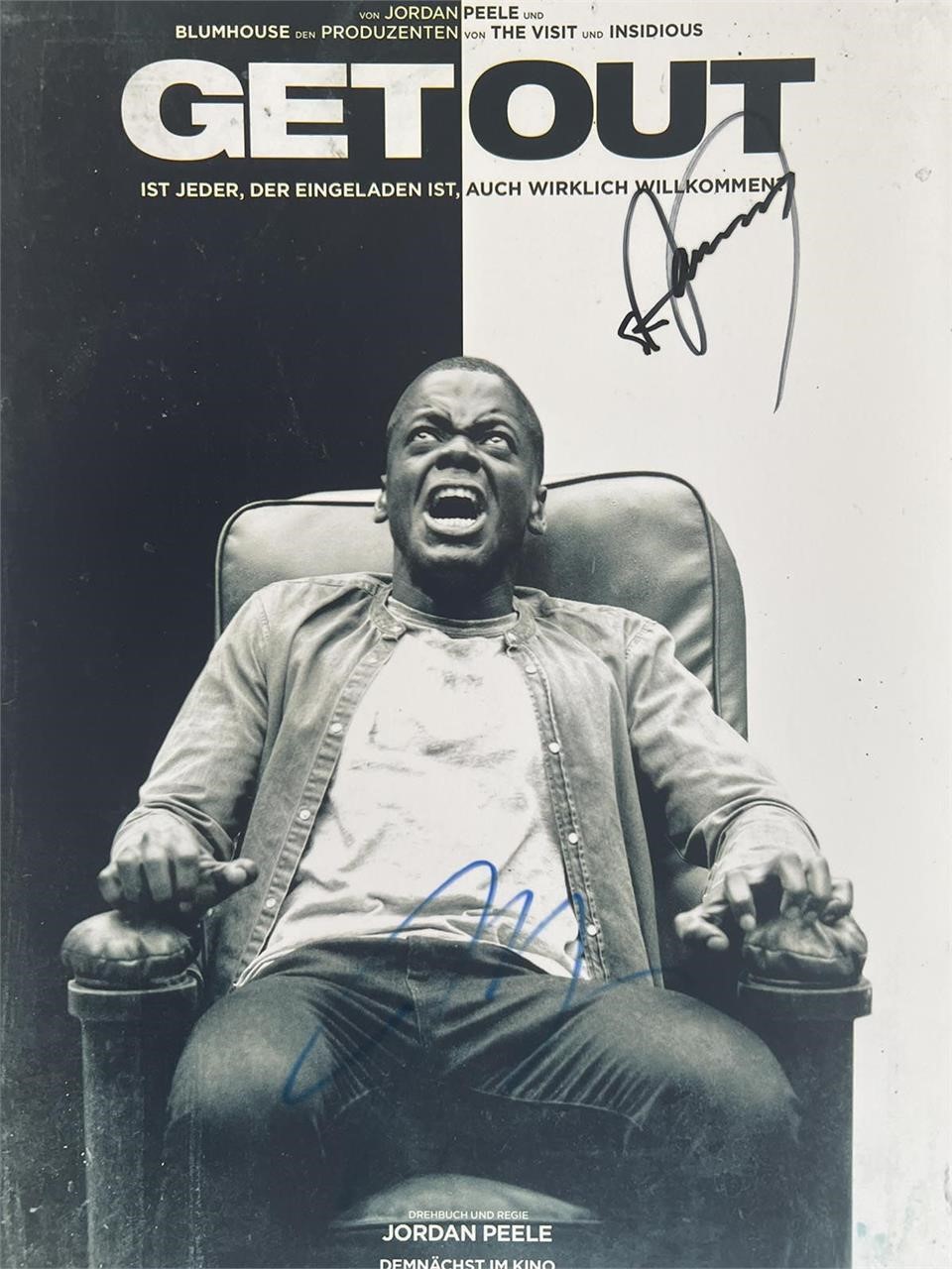 Get Out cast signed photo