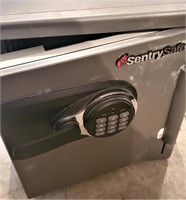 Sentry Safe - Open (Unlocked) Unkown Combo,  just