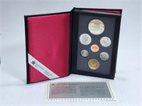 1989 Silver $1 Canada Proof Set McKenzie River