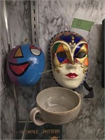 Ceremonial Masks, Pottery Pieces, Walrus Figure