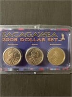 2008 SACAGAWEA DOLLAR SET
