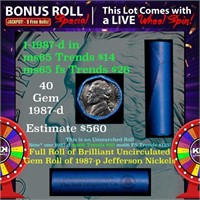 1-5 FREE BU Nickel rolls with win of this 1989-d S