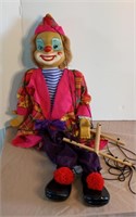Vintage Large Clown Puppet