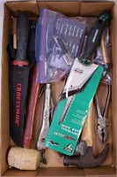 HAMMERS, DRYWALL SAWS, VISE GRIPS, SCREWDRIVERS,