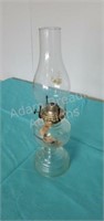 Vintage 17 glass oil lantern