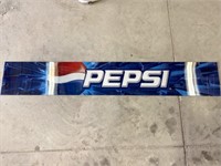 53 in x 9 in Plexiglass Pepsi sign