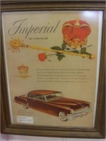 1951 Chrysler Advertisment -Framed