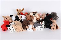 TY Dog Beanie Babies w/ Original Hang Tags